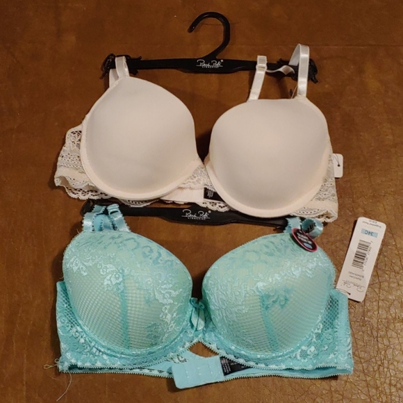 2 NEW Rene Rofe bras size 34C - Picture 1 of 7